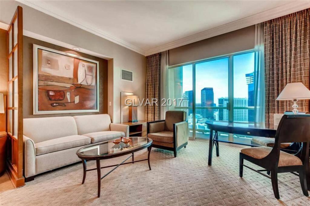 Mgm Signature Ph 30Th Floor Deluxe Studio Apartment Strip Facing With Balcony Las Vegas Bagian luar foto